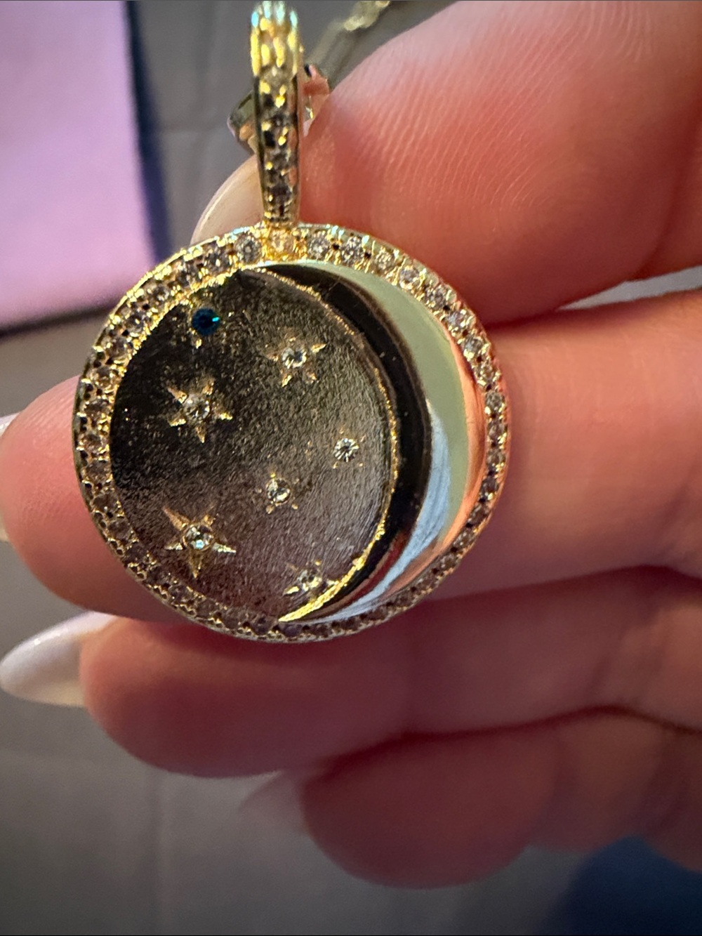 Melinda Maria Lariat Gold Necklace - Picture 5 of 5